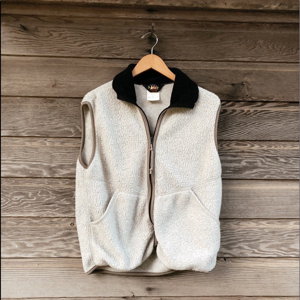 Vintage REI fleece vest